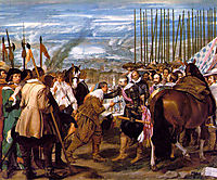 The Surrender of Breda, 1635, velazquez