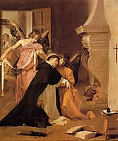 Temptation of St.Thomas Aquinas, c.1632, velazquez