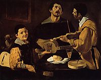 Three Musicians, 1618, velazquez