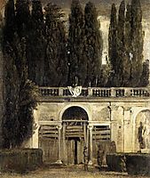 Villa Medici, Grotto-Loggia Facade, 1630, velazquez