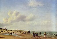 The Beach at Scheveningen, 1658, veldeadriaen