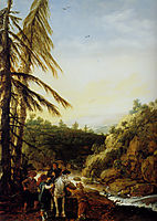 Landscape robbing of a equestrian, veldeesaias