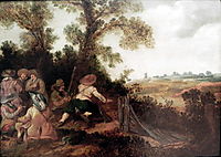 Militia in the dunes in ambush, c.1625, veldeesaias