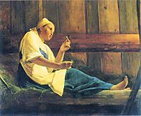 The Girl in the Hayloft, venetsianov