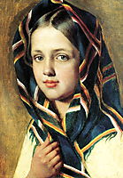 Girl in a Kerchief, venetsianov