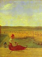 Harvesting. Summer, 1827, venetsianov