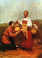 Meeting at the Well, 1843, venetsianov