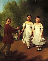 Panaevs children, venetsianov