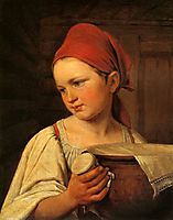 Peasant Woman with Milk, venetsianov
