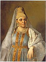Portrait of Marfa Venetsianova, c.1828, venetsianov