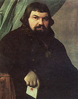 Portrait of the Merchant Obraztsov, venetsianov