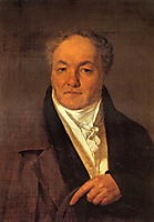 Portrait of P. I. Milyukov, 1820, venetsianov