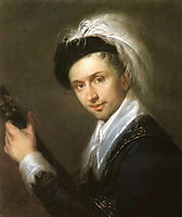 Portret of I.V. Bugaevskiy-Blagodarniy, venetsianov