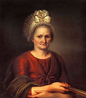 Portret of A.L. Venetsianova, Artist-s Mother, venetsianov