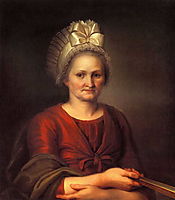 Portret of A.L. Venetsianova, Artist-s Mother, venetsianov