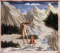 St. John in the Desert, c.1445, veneziano