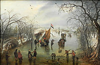 Winter Scene, 1614, venne