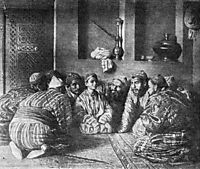 The Bacha and His Admirers, 1868, vereshchagin