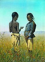 The children of the tribe Solonov, 1870, vereshchagin