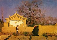 Chinese house, 1870, vereshchagin
