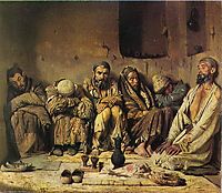 Eaters of opium, 1868, vereshchagin