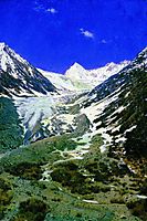 Glacier on the way from Kashmir to Ladakh, vereshchagin
