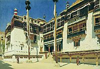 Hemis Monastery in Ladakh, vereshchagin