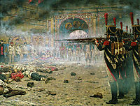 In Defeated Moscow ( Arsonists or Shooting in the Kremlin), 1898, vereshchagin