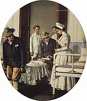 In the Hospital, 1901, vereshchagin