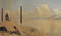 Picket on the Danube, 1879, vereshchagin
