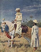 The rider in Jaipur, c.1880, vereshchagin