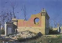 Ruins of a Theater in Chuguchak, vereshchagin