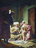 The Sale of the Child Slave, 1872, vereshchagin