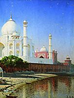 Taj Mahal Mausoleum, 1876, vereshchagin