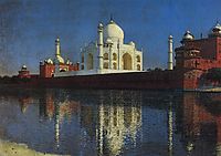 Taj Mahal Mausoleum, 1876, vereshchagin