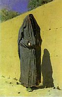 Uzbek Woman in Tashkent, 1873, vereshchagin