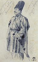 Warrant Officer Hassan-Beck Dzhagranov, 1864, vereshchagin