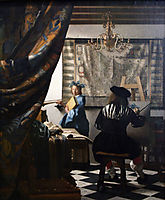 The Allegory of Painting -or- The Art of Painting, ~1666, vermeer