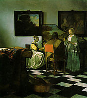 The concert, 1664-1667, vermeer