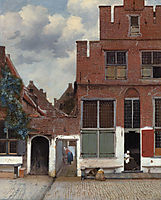 The Lane, 1657-1661, vermeer