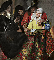 The Procuress, 1656, vermeer