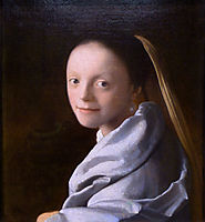 Study of a young woman, c.1667, vermeer