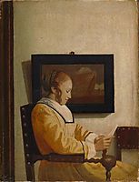 A Young Woman Reading , vermeer