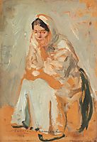 Gypsy Woman (Study), 1918, vermont