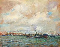 Rotterdam Port, 1928, vermont