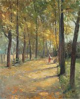 A Walk Through the Park, 1915, vermont
