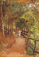 A Walk Through Sinaia Forest, 1902, vermont