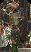 The Consecration of Saint Nicholas, veronese