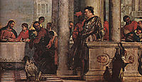 Feast in the House of Levi, detail 1, 1573, veronese