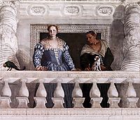 Figures behind the Parapet, 1560-61, veronese